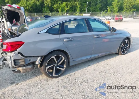 2021 Honda Accord Sport из США, поврежденный, VIN 1HGCV1F3XMA111212